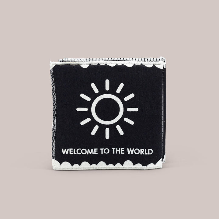 Black and white soft book for newborns