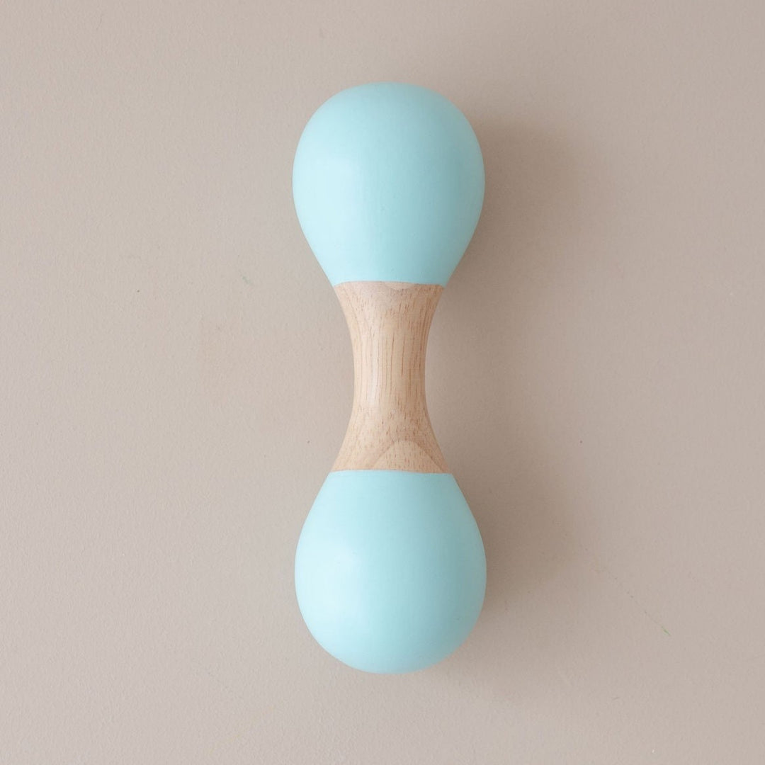 Blue maraca for babies