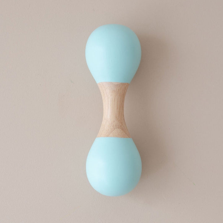Blue maraca for babies