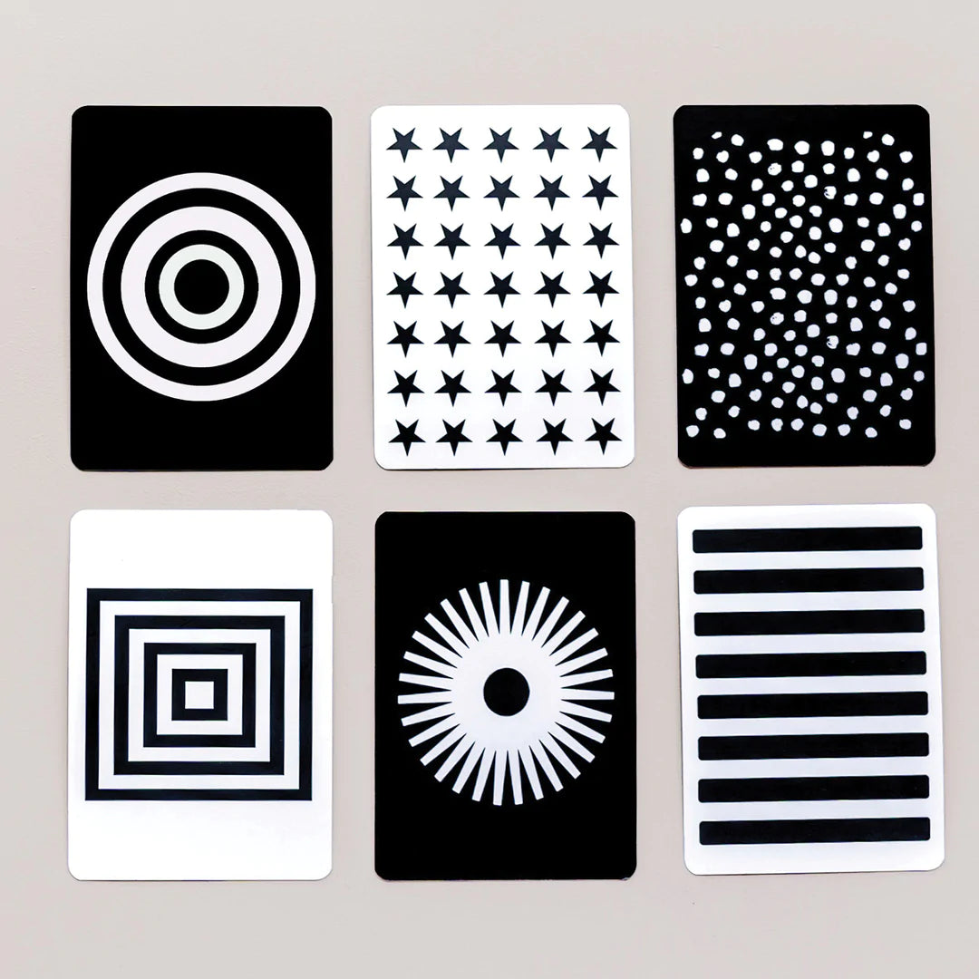 Contrast Cards Simple PlayLogy | Baby Book | Black & White Contrast Cards | Brain Development ...